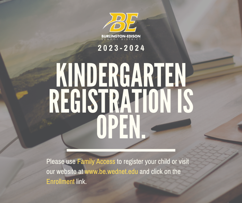 Kindergarten Registration is Open