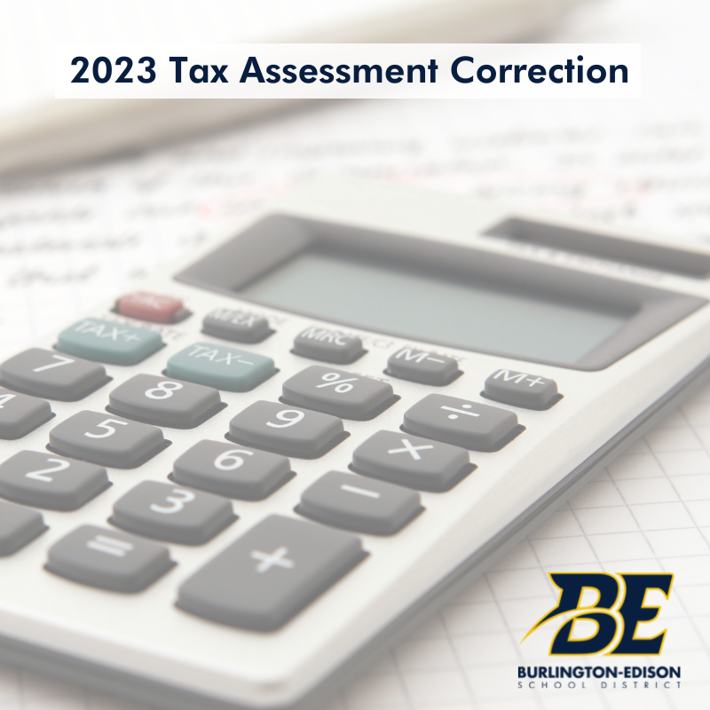 2023 Tax Assessment Correction