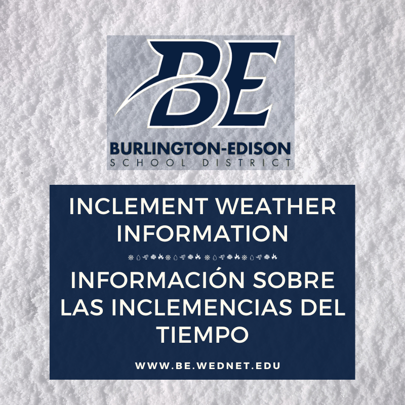 B-ESD Inclement Weather Information