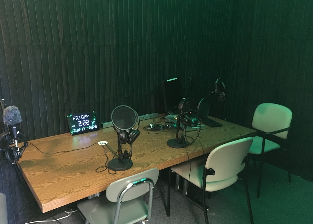 Image of B-EHS Podcasting Studio